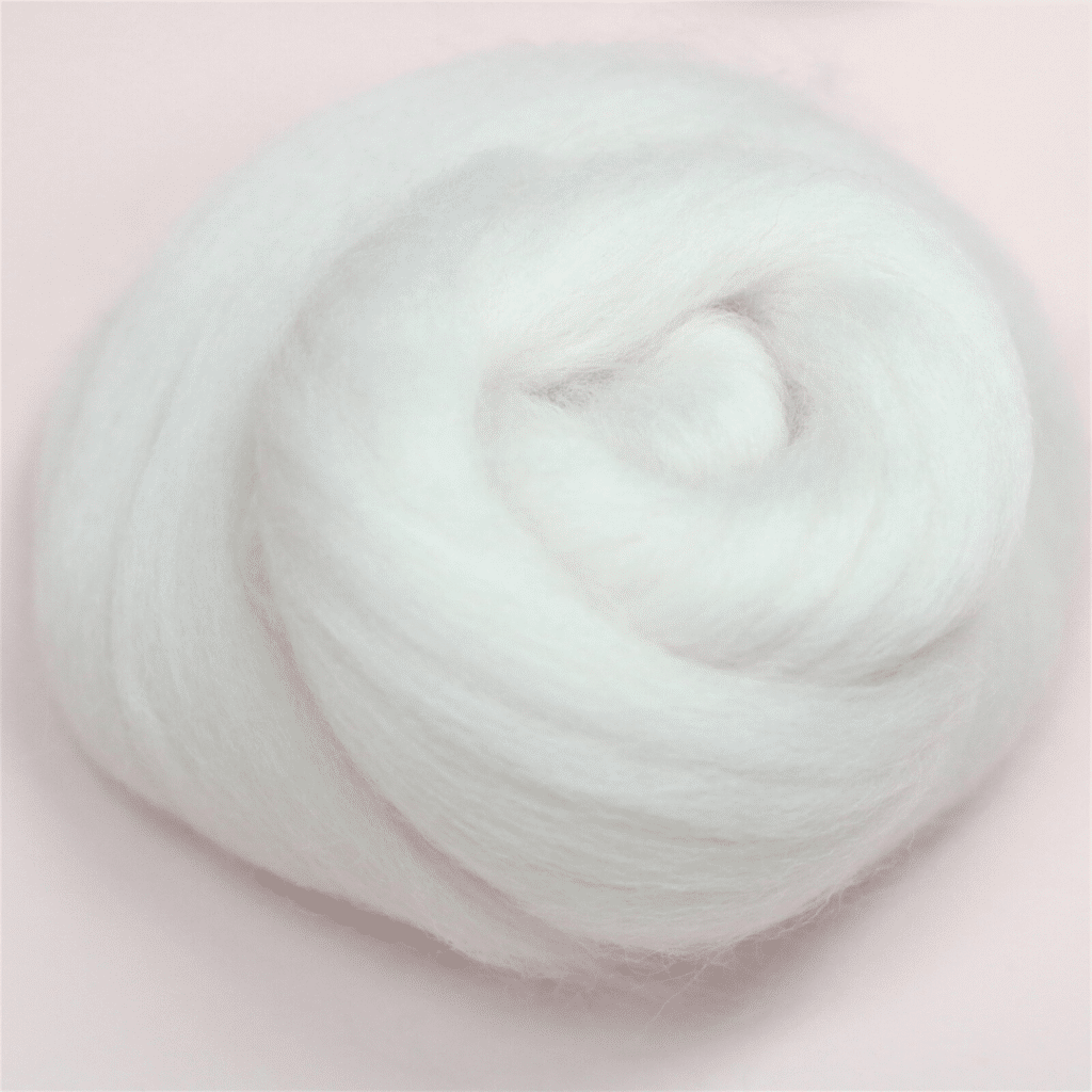 White Needle felting wool – Bright White | Lincolnshire Fenn Crafts ...