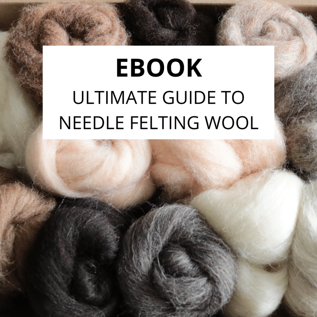 Free Wool Guide Included – 3 Needle Felting Patterns Available for ...