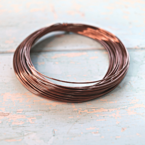 Aluminium copper coated wire for needle felting