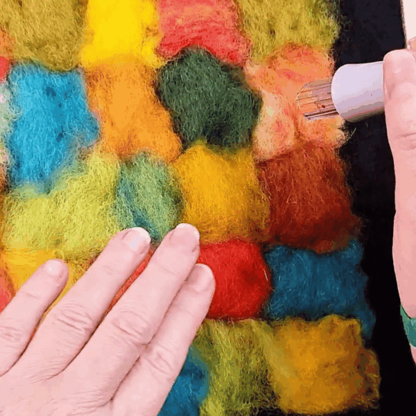 Pumpkin Needle Felting Pattern For Beginners & Video Tutorial - Image 2