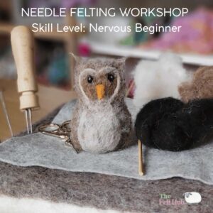 How to Make a Needle Felted Owl - Beginner Video Workshop