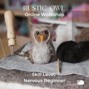 How to Make a Needle Felted Owl - Beginner Video Workshop